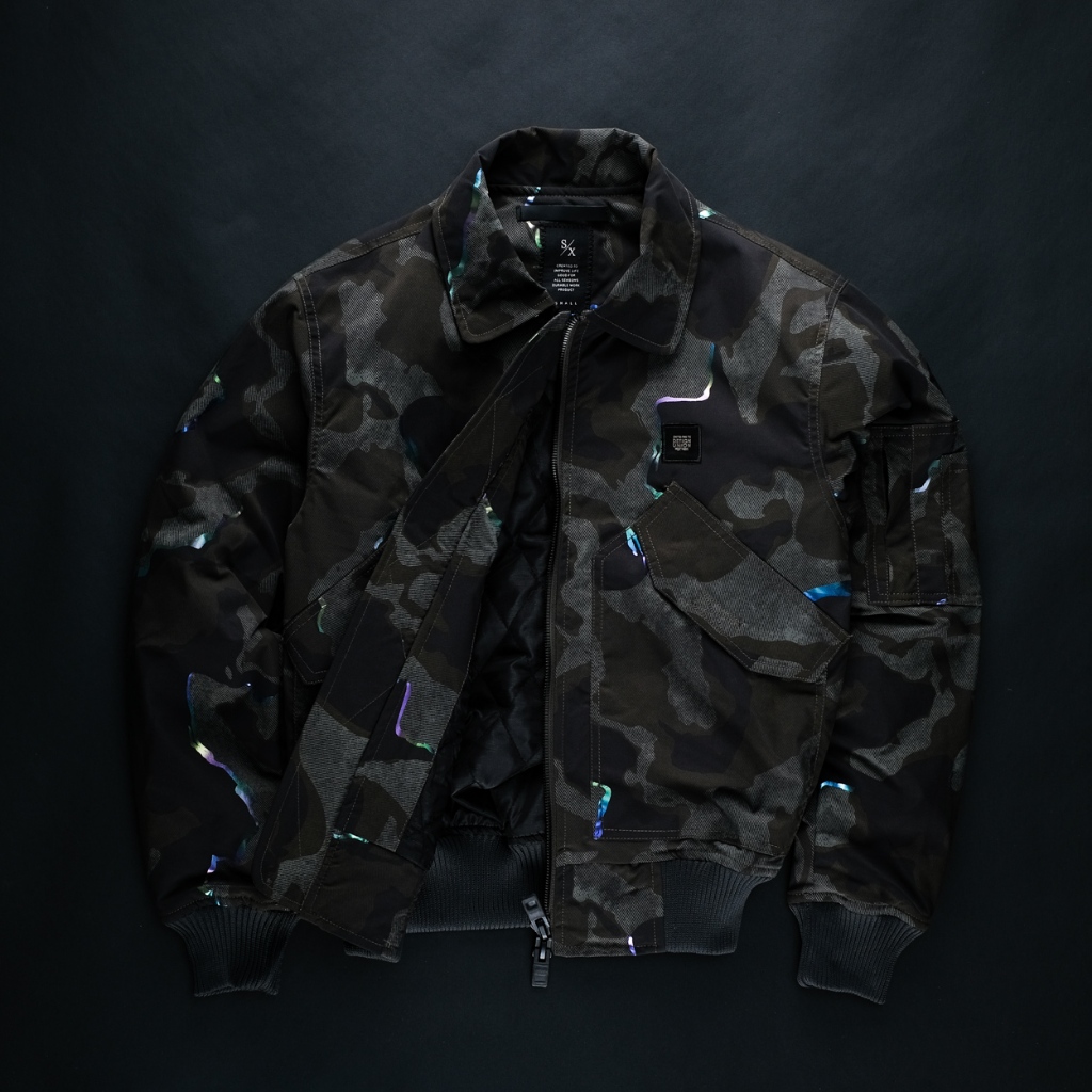 VALLEY JACKET CAMO GREEN "SEPCIAL MATERIAL"