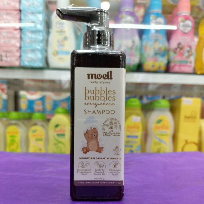 Moell bubbles bubbles everywhere shampoo 185gr