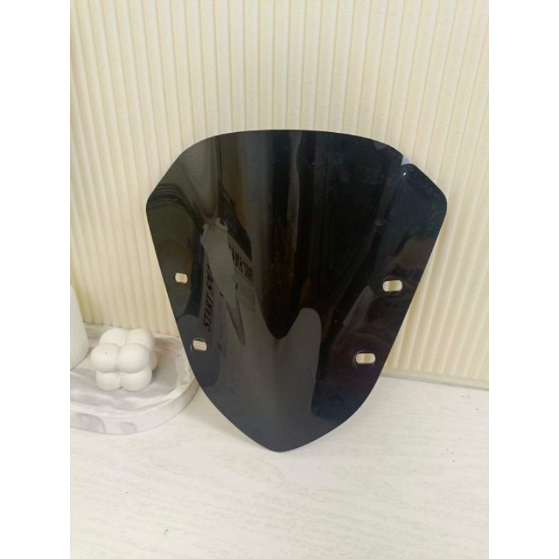 Visor hitam pendek aerox old