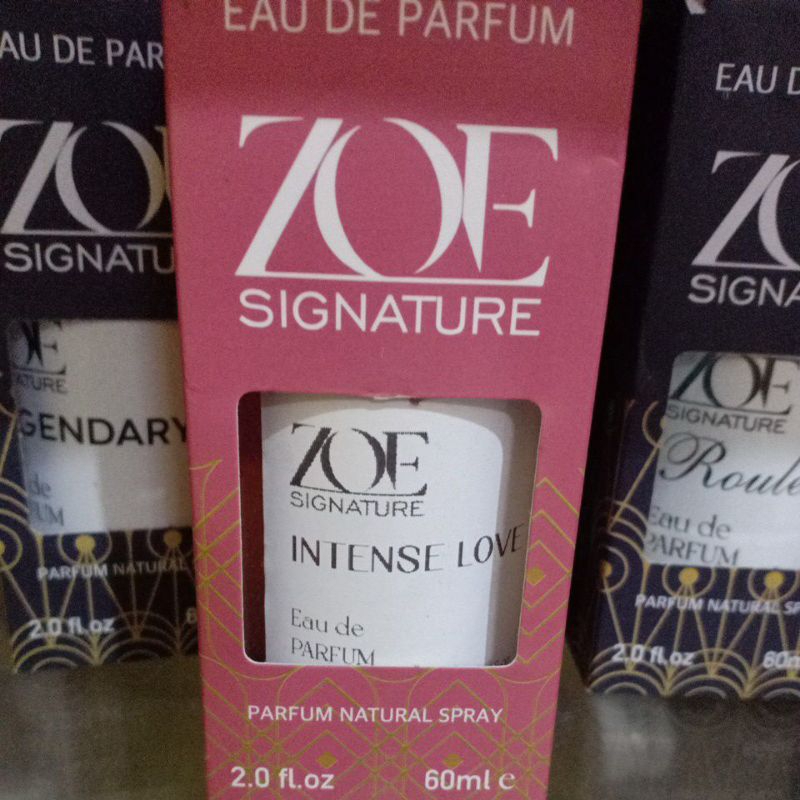 zoe parfum#intense love#