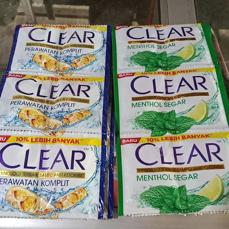 shampo clear isi 12 pcs