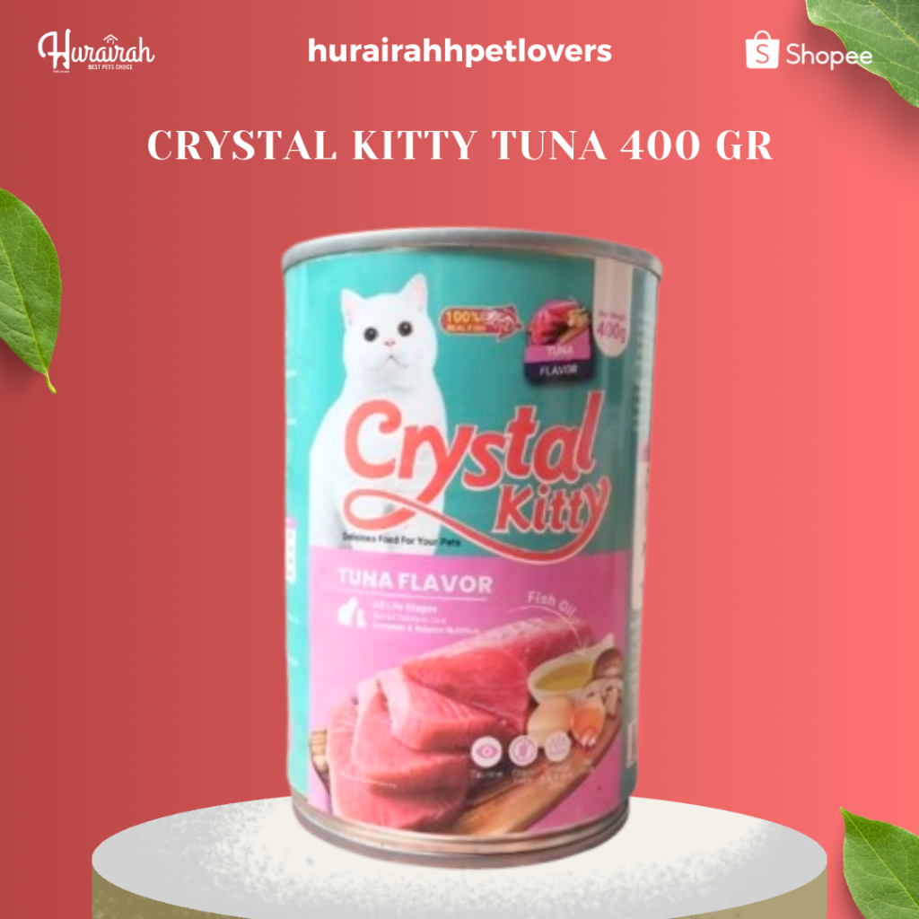 CRYSTAL KITTY TUNA 400 GR