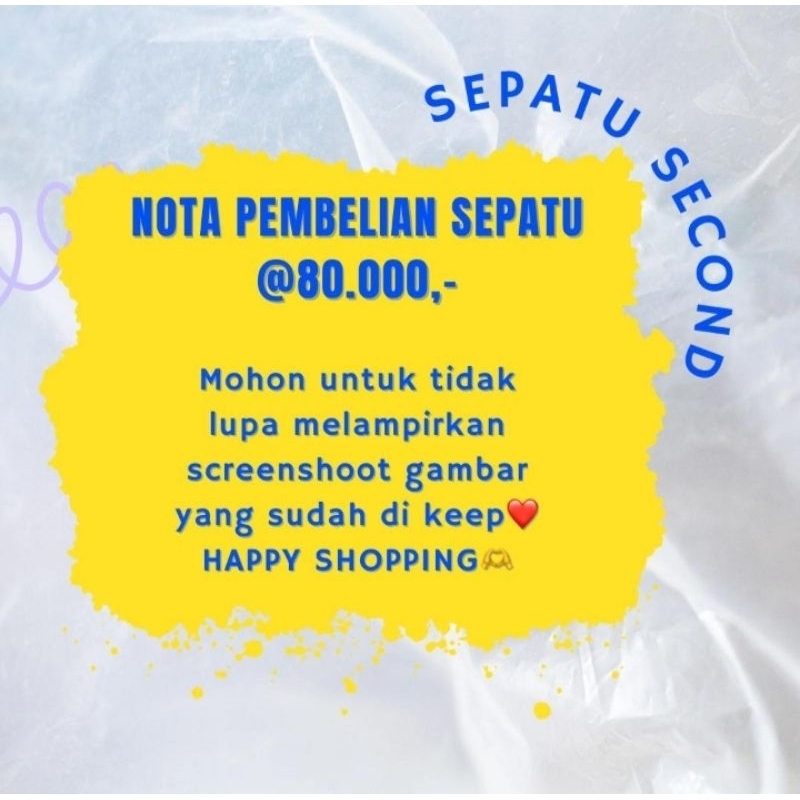 LIVE SEPATU @30K