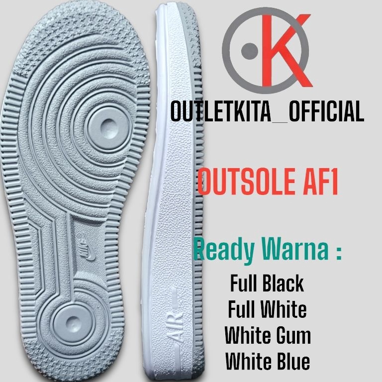 KODE C17O Outsole Force 1 Junior Size 2736