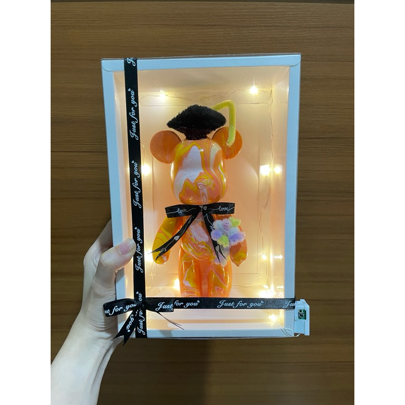 Boneka Wisuda - Bunga Wisuda - Graduation Bear in Box