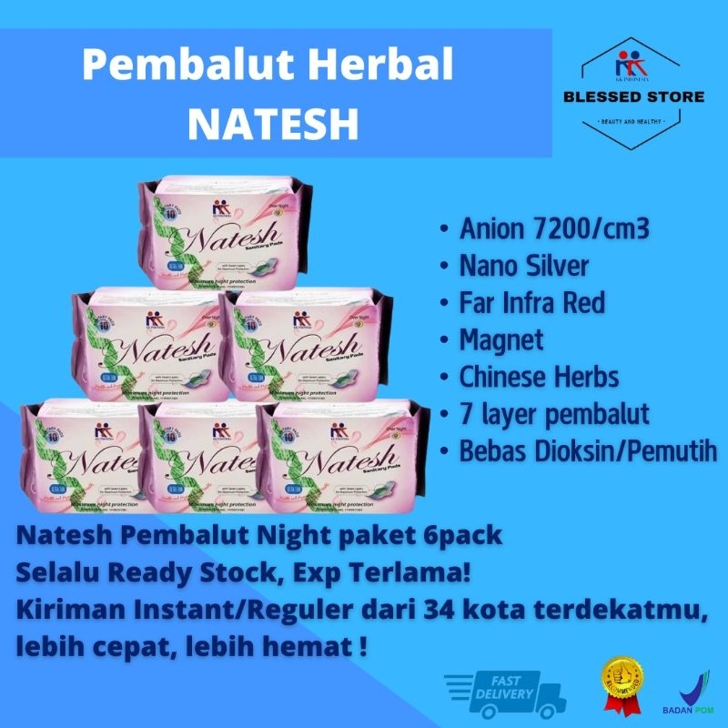 Natesh Night Paket 6 pack