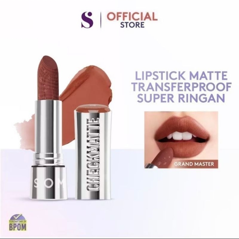 Somethinc Checkmatte Transferproof Lipstick