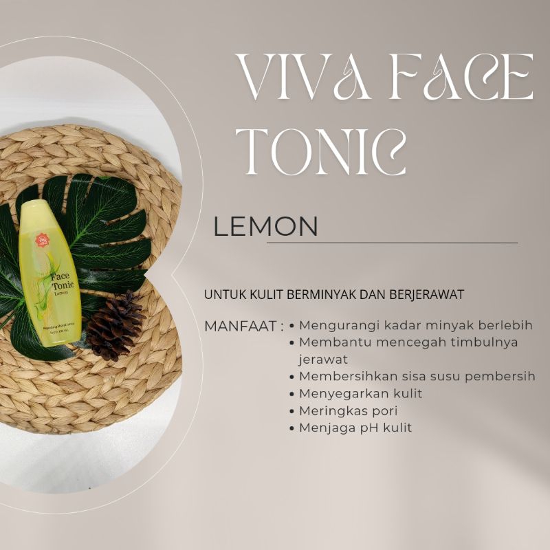 Viva Face Tonic Lemon