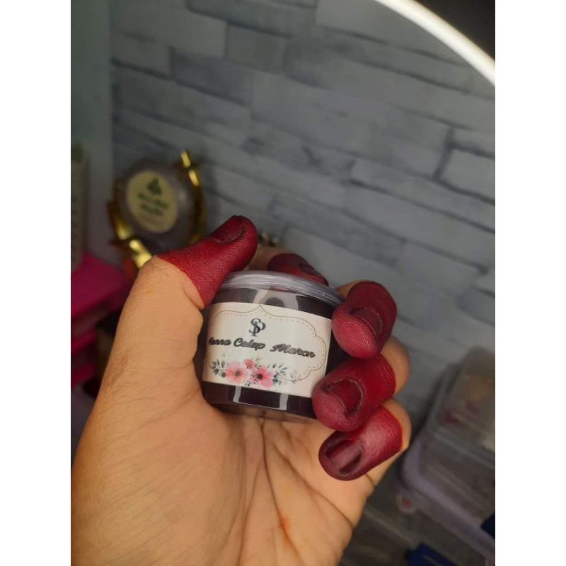 henna celup maron