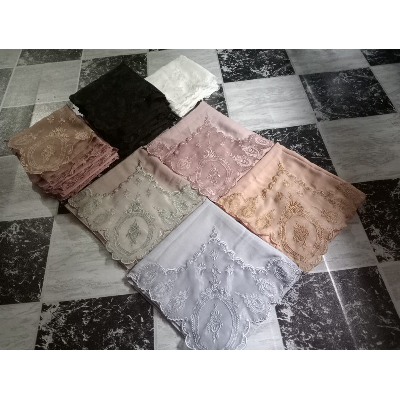 HIJAB BORDIR PREMIUM