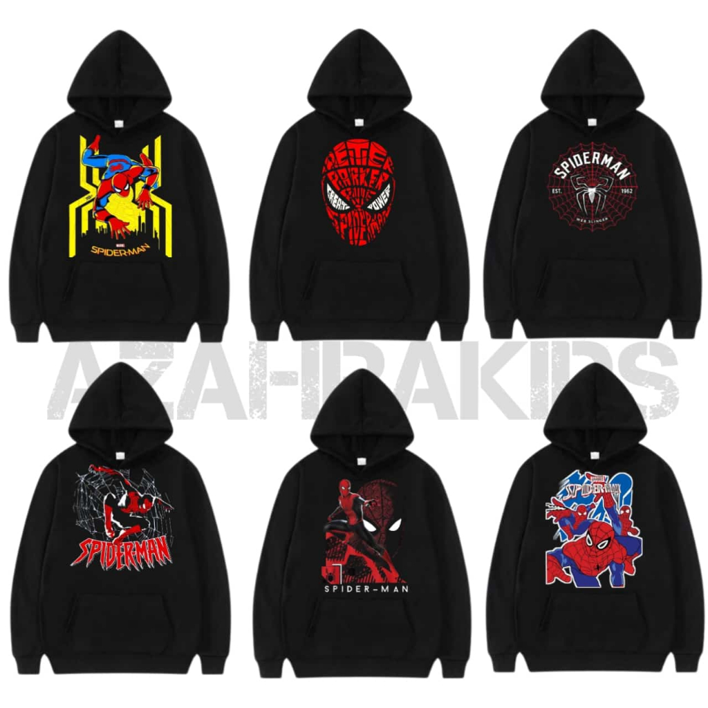 HOODIE SPIDER SWEATER BASIC UNISEX V1