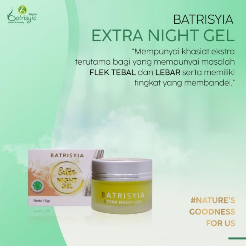 Extra Night Gel Batrisyia 15g