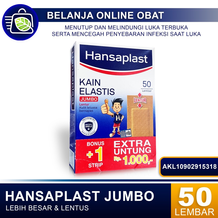 HANSAPLAST ELASTIS JUMBO 50 LEMBAR