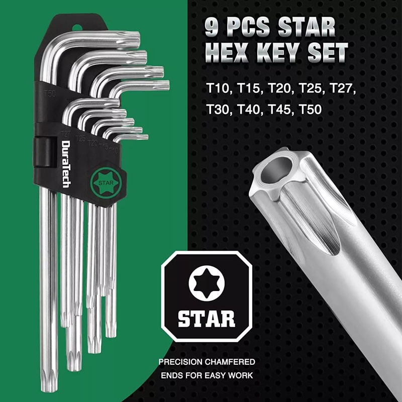 Tekiro Kunci L Extra Long Set 8 PCS