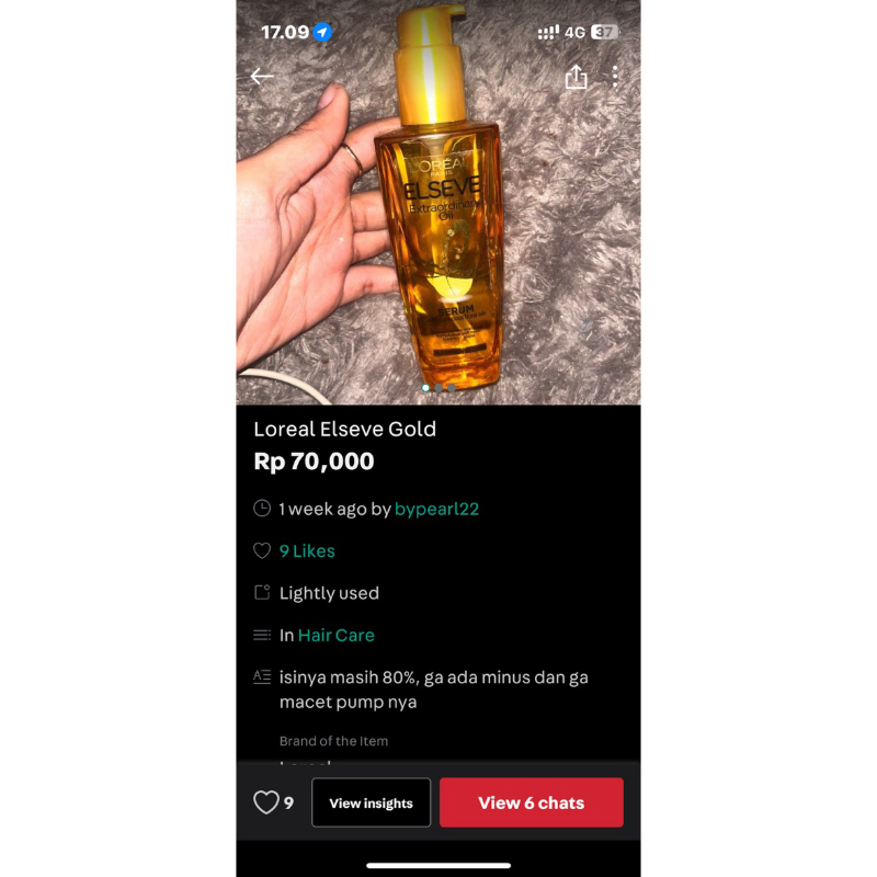 loreal carousell