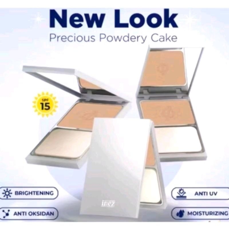 INEZ PRECIOUS PWODERY CAKE KACA | REFILL