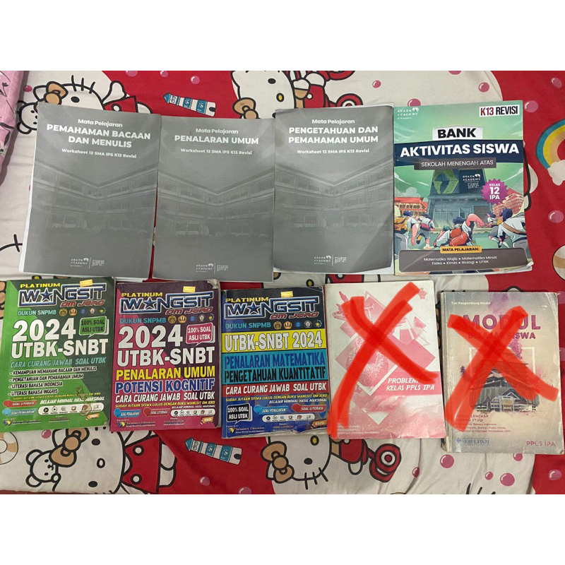 Buku wangsit dan modul Ba 2024