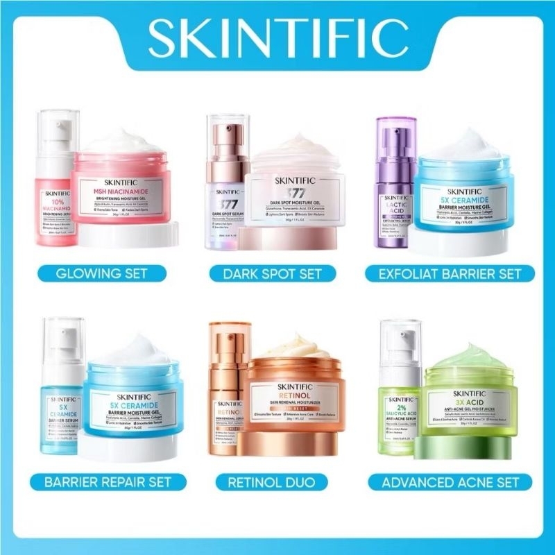 PAKET SKINTIFIC 2 ITEMS