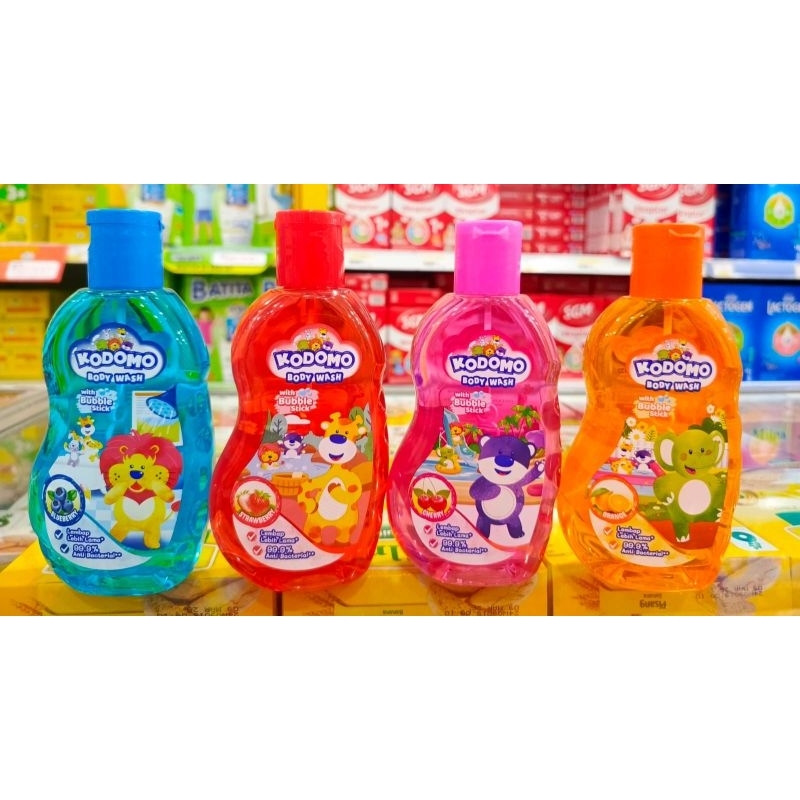 kodomo bodywash with bublestick