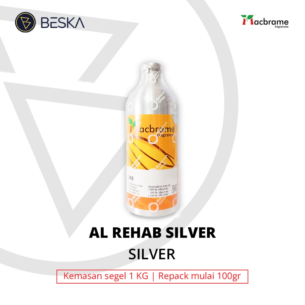SILVER - MACBRAME |  SEGEL BIBIT PARFUM MURNI