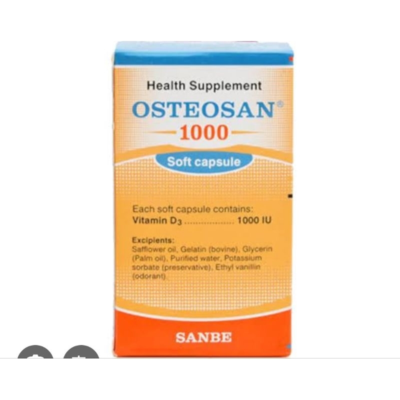 Osteosan 1000 iu vit D3