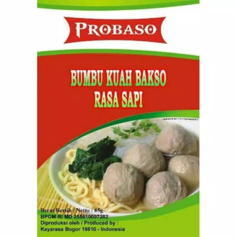 Probaso Bumbu Kuah Bakso Rasa Sapi
