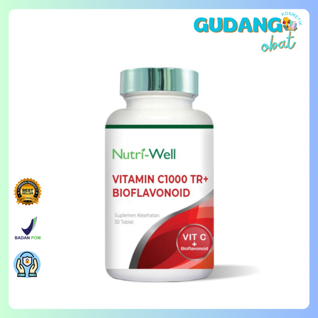 Nutriwell Vit C Buf 100TR + Bioflav 30's