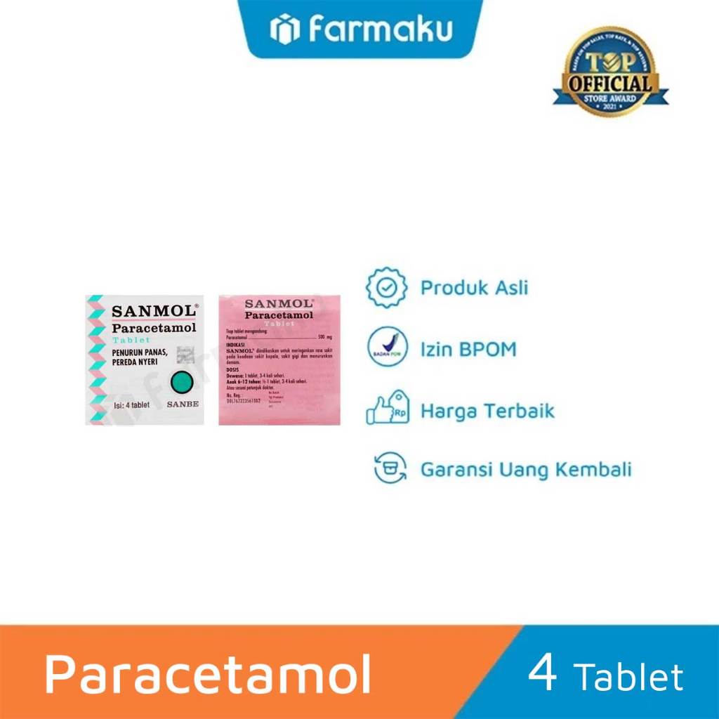 Sanmol Strip 4 Tablet