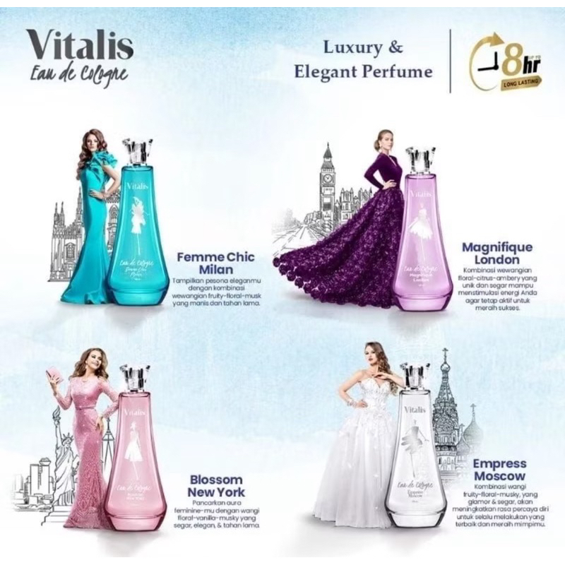 VITALIS EAU DE COLOGNE 100ml