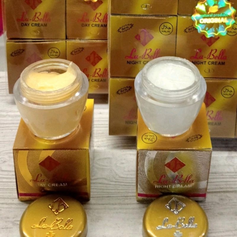 12pcs labela cream siang/malam