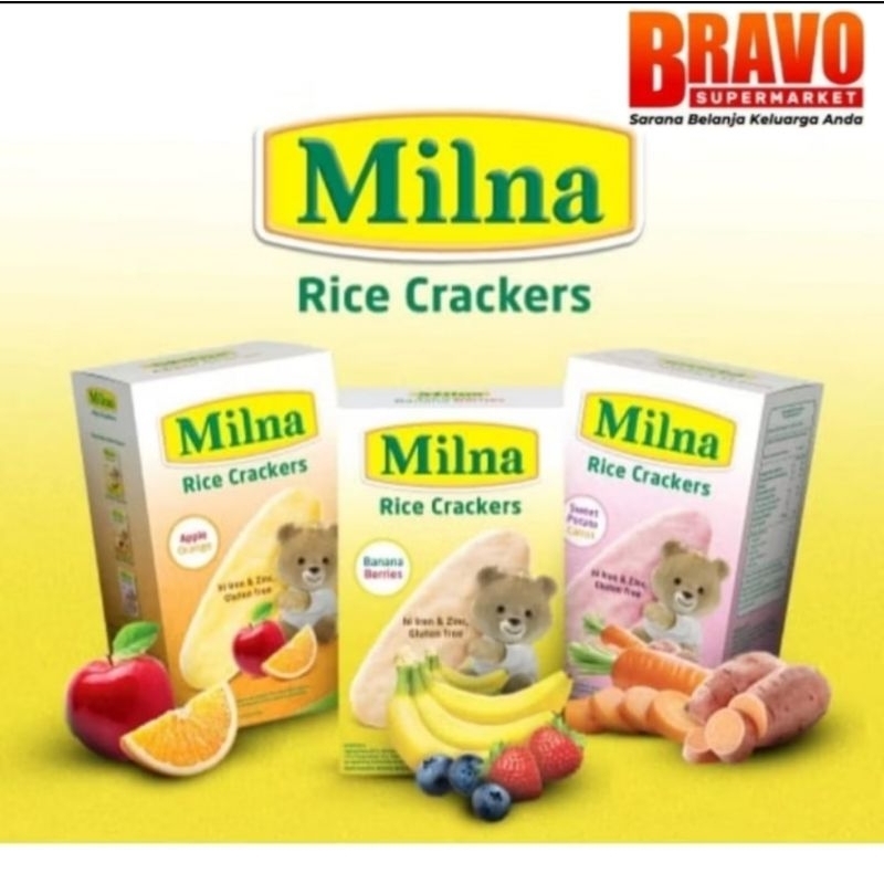 Milna Rice Crackers 20g