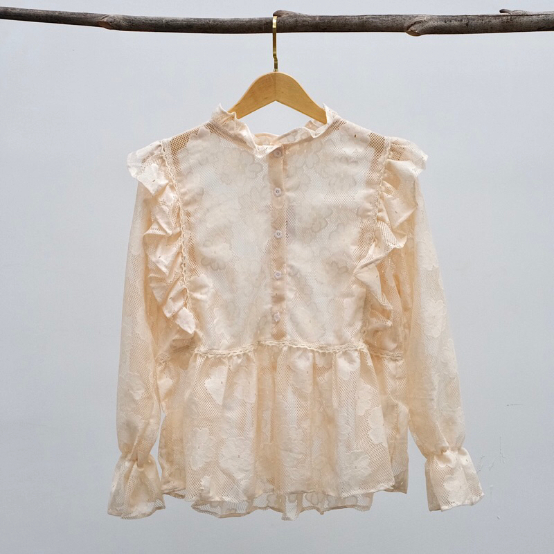 CHIJAE BROKAT VICTO BLOUSE
