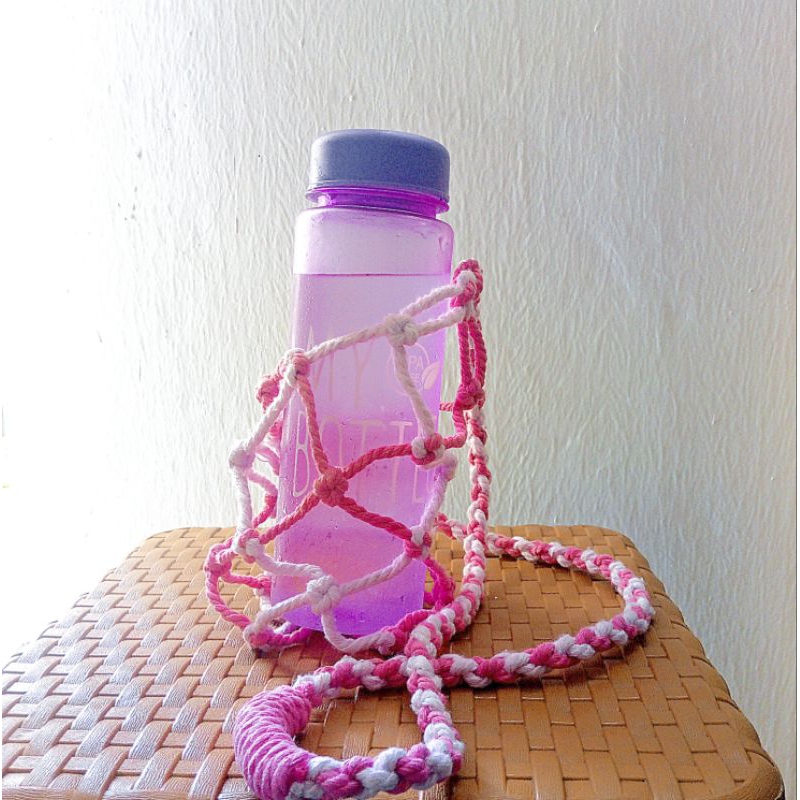 Macrame Bottle Hanger/Gantungan Botol Minum Macrame Handmade