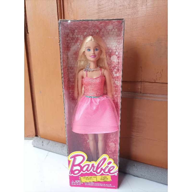 Barbie Single Pack Gaun Orange