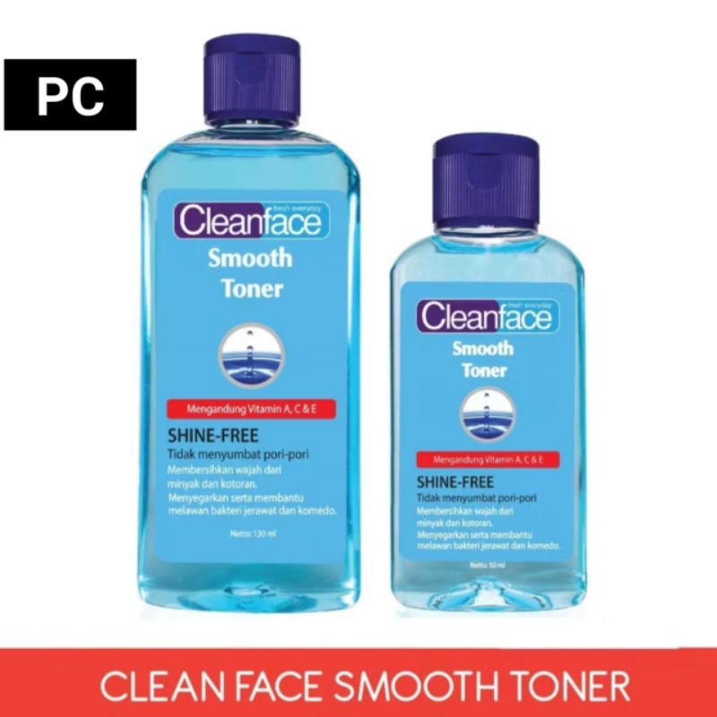 CLEANFACE Smooth Toner 50ml / 130ml
