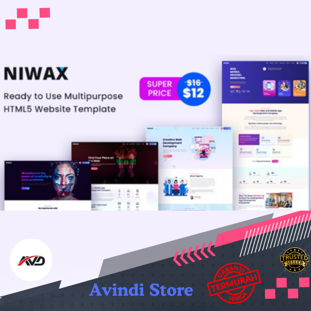 Niwax - Creative Agency & Portfolio HTML Template