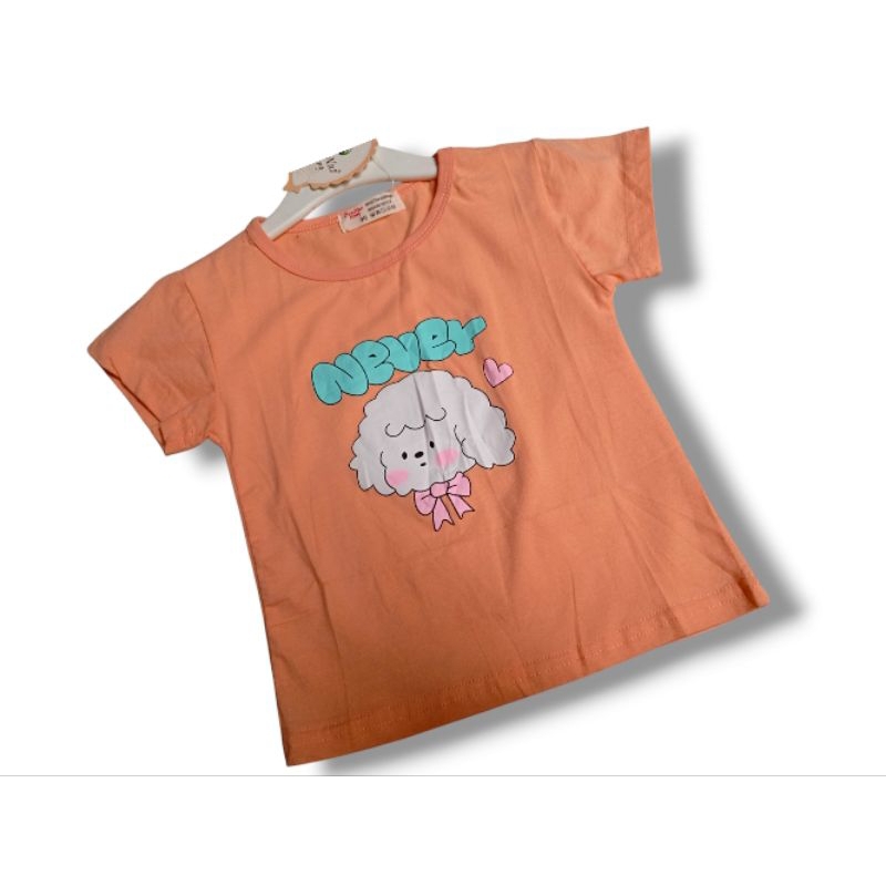 kaos anak import cewek 3th