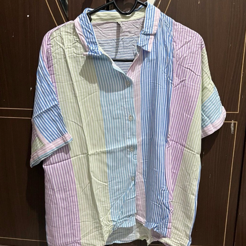 PRELOVED KEMEJA COLORBOX MULTICOLOR