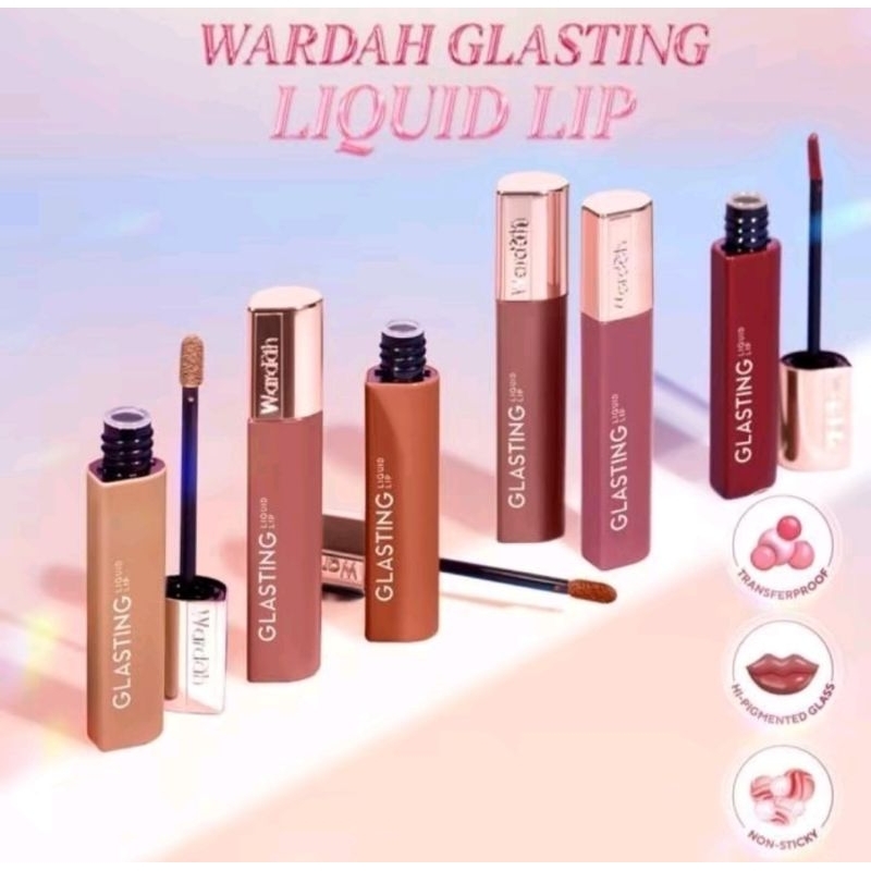 Wardah Glasting Liquid Lip