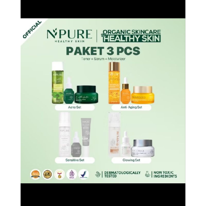 PAKET HEMAT 3 PCS NPURE