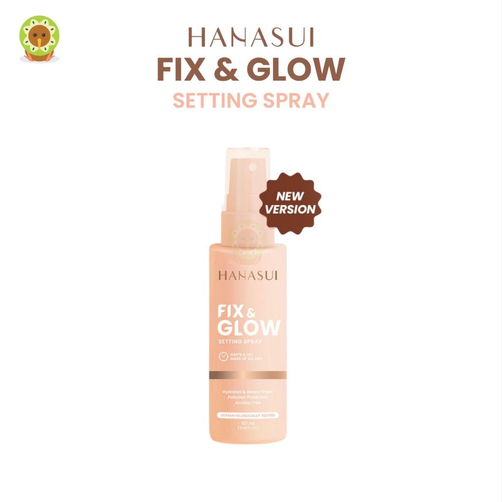 HANASUI Fix & Glow Setting Spray - HANASUI Setting Spray 60ml