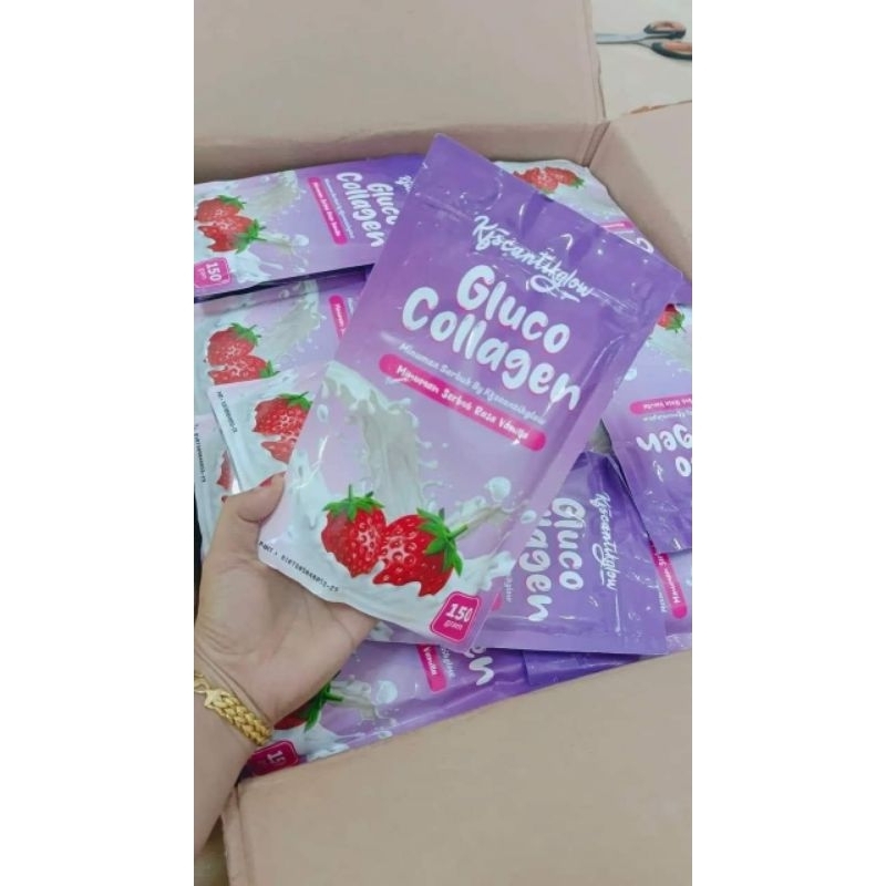 gluco white kfs // rasa vanila