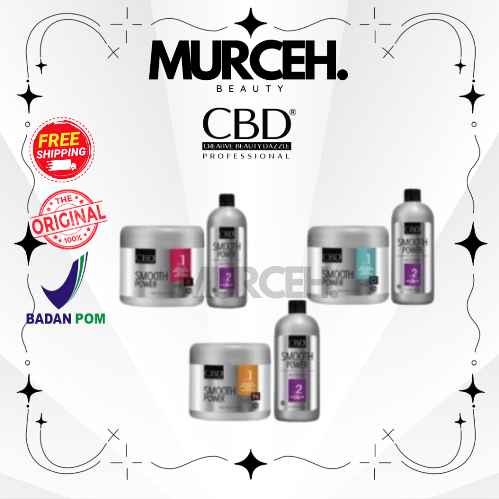 [MURCEH] .PAKET CBD Smooth Power Step 1 R + Step 2