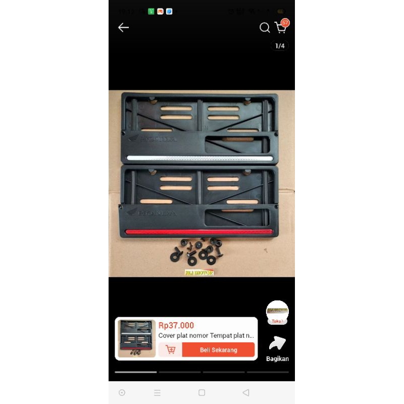 Cover plat Motor