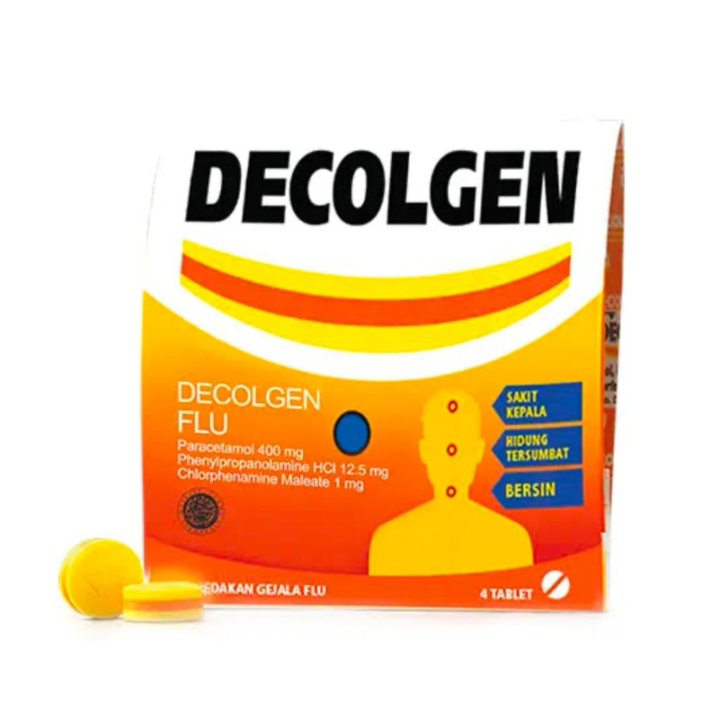 Decolgen Strip 4 Tablet