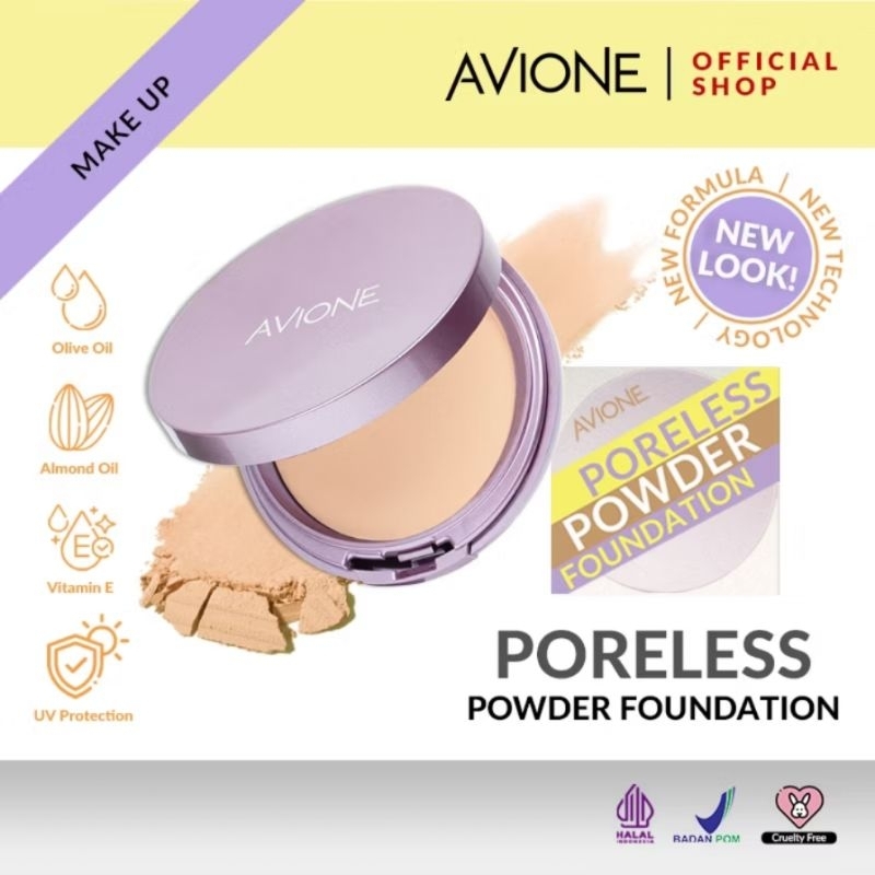 Avione Poreless Powder Foundation