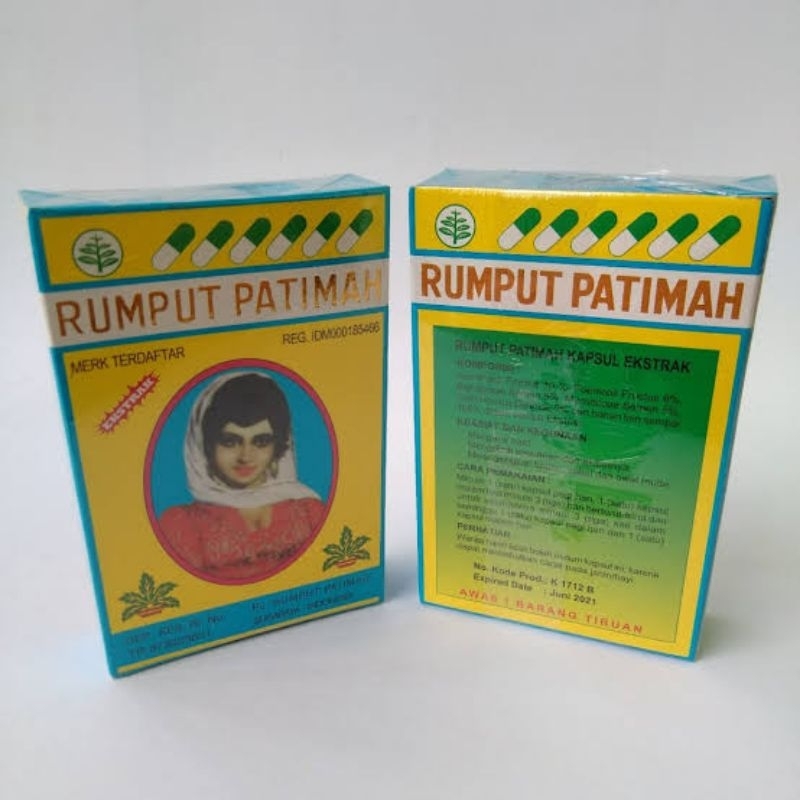 Jamu RUMPUT PATIMAH KAPSUL