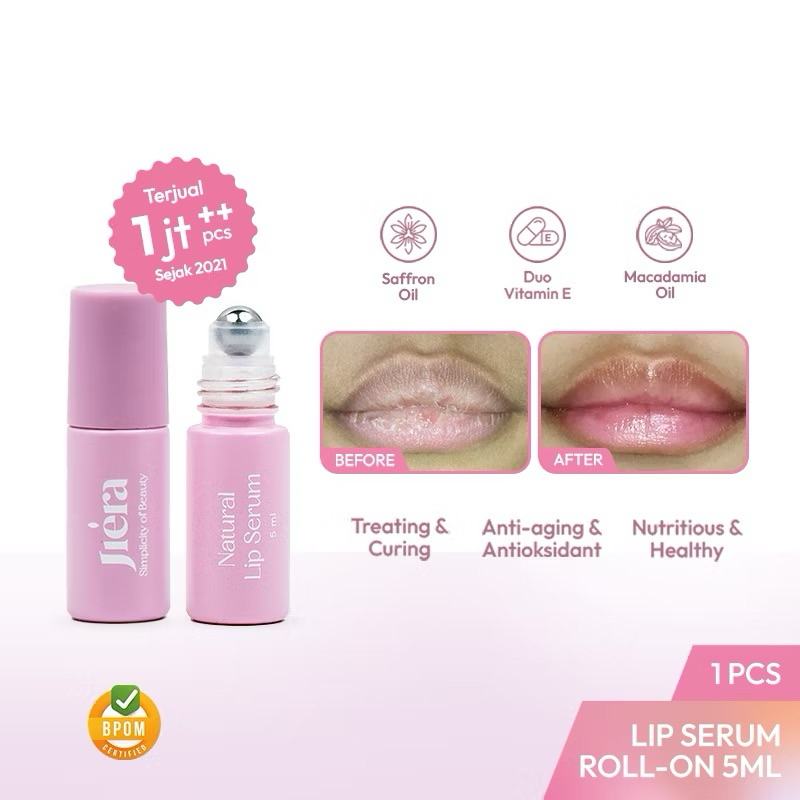 JIERA Lip Serum Roll On 5ml