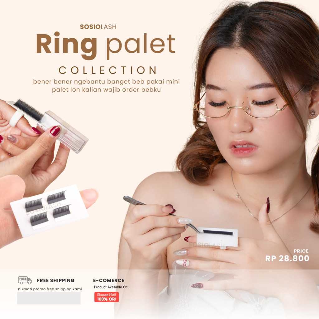 Sosiolash - Ring Palet Eyelash extension