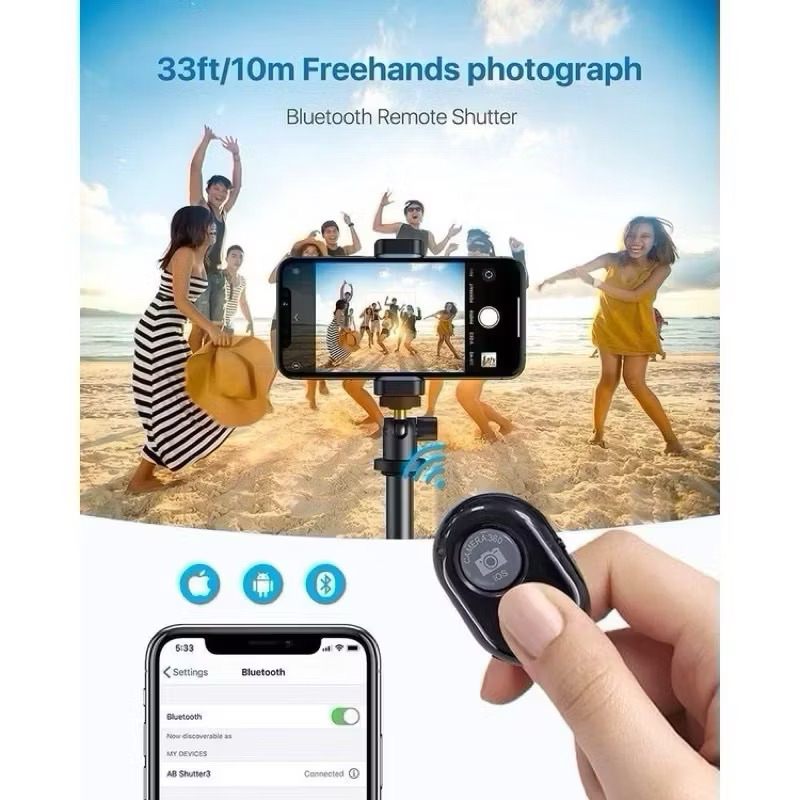 Pi TOMSIS REMOTE BLUETOOTH SELFIE FOR ANDROID AND IOS